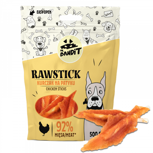 Mr. Bandit RAWSTICK chicken sticks 500g