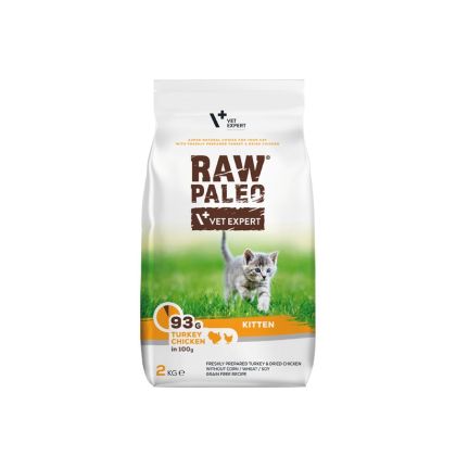 RAW PALEO Kitten Turkey & Chicken 
