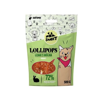 Mr. Bandit LOLLIPOPS Rabbit 500g 