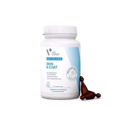 Vet Expert Skin& Coat нова опаковка от 50 капсули