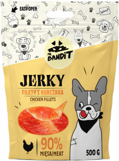 Mr. Bandit JERKY chicken fillets 500g