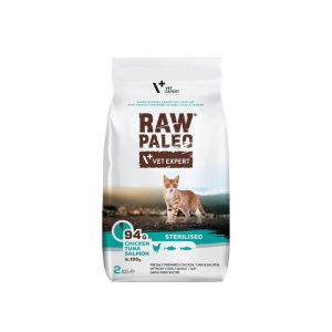 RAW PALEO Sterilised Cat Chicken & Tuna & Salmon