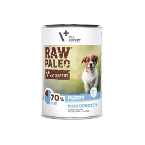 Raw Paleo Puppy Cod консерва 400g