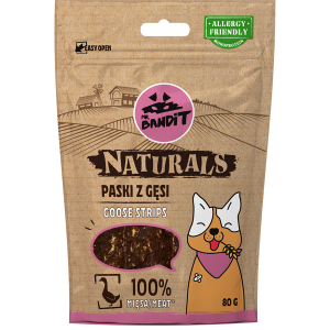 Mr. Bandit Naturals goose stripes 80g 