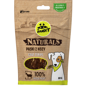 Mr. Bandit Naturals goat stripes 80g