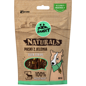 Mr. Bandit Naturals deer stripes 80g