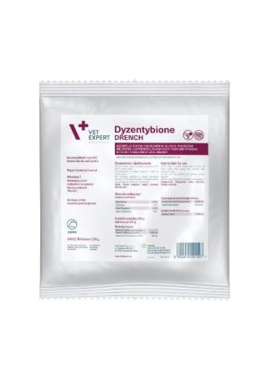 Vet Expert Dyzentybione Drench 200g -  намалява излагането на бактериални токсини, образувани при храносмилателни разстройства