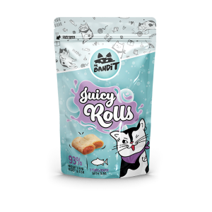 Mr. Bandit Juicy Rolls tuna - сочно лакомство за котки с риба тон 40 гр.