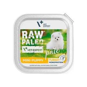 Raw Paleo Pate Mini Puppy Turkey 150g.