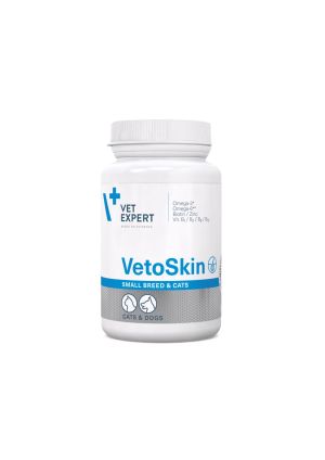 VetoSkin Small breed and cats 60 caps.