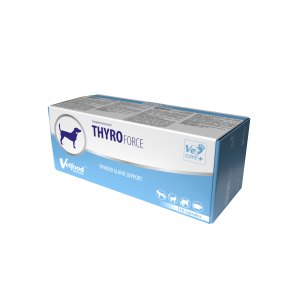 Vetfood Thyroforce 120 капсули - подпомага правилното функциониране на щитовидната жлеза на животните