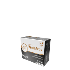 Vetfood Bentoactiv 30 капсули - хранителна добавка при диария и лошо храносмилане