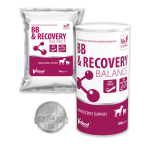 Vetfood BB & Recovery Balance - хрaнителна добавка за животни в процес на възстановяване