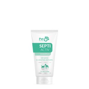 Vetfood SeptiActiv шампоан 125 мл. - шампоан за кучета и котки със склонност към себорея
