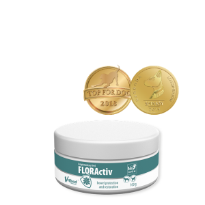Vetfood Floractiv 100 гр. - за поддържане на правилната стомашно-чревна микрофлора при кучета и котки