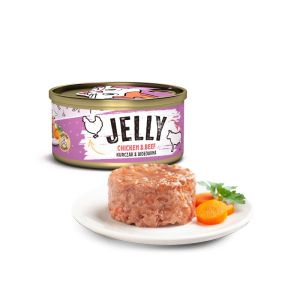 Mr. Bandit Jelly Chicken with beef - пилешко и телешко в желе 80g