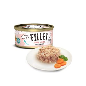 Mr. Bandit Fillet tuna with salmon - филета от риба тон със сьомга 80g