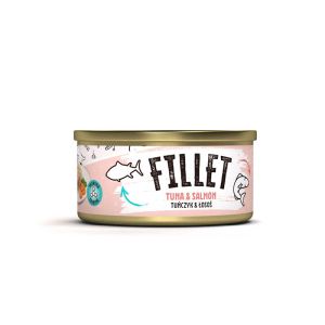 Mr. Bandit Fillet tuna with salmon - филета от риба тон със сьомга 80g