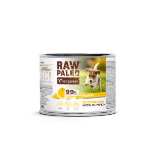 Raw Paleo Turkey& Cod Puppy - консерва с пуйка, треска и тиква за малки кучета