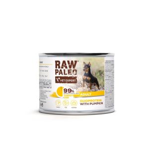 Raw Paleo Turkey& Cod Adult - консерва с пуйка, треска и тиква за възрастни кучета