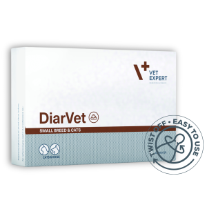 Vet Expert DiarVet Small breed and cats TWIST OFF capsules