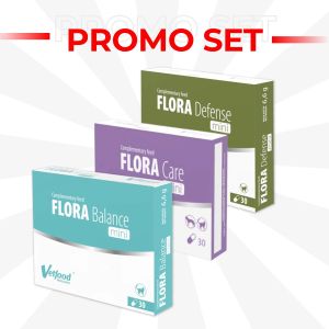 PROMO SET Vetfood Flora Mini Line